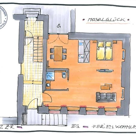 Ferienwohnung Moselloft Zeltingen-Rachtig Exterior foto